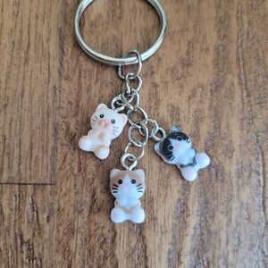 New Cute Mini Cat Keychain